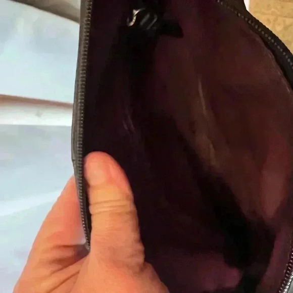 Tommy Hilfiger Vintage Y2K shoulder Tote Nylon and Leather - Picture 10 of 10